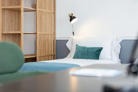 Bedroom at Corporate Housing Marquês IV