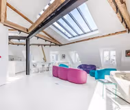 STRIKING SUNLIT PENTHOUSE WITH EIFFEL VIEWS