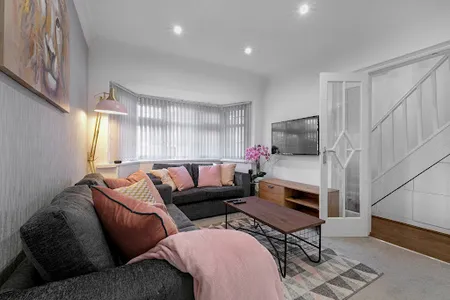 Living room at Grindleford Road Birmingham