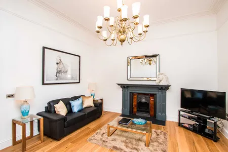 Living area at Beaufort House Bristol