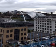 Exterior of studio apartment