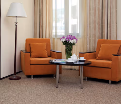 Stunning living area in Citadines City Centre Tbilisi