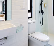 Bathroom at Causeway Bay apartment