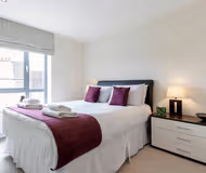 Luxury bedroom at Marquis Court