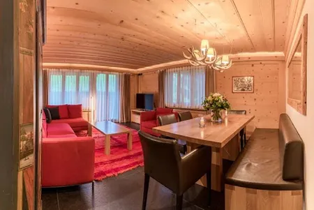 An Urban Chalet Apartment in Gstaad