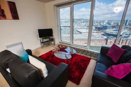 Living room at Baystays Scenic View