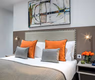 Bedroom at The Chronicle 53 Chancery Lane Holborn