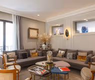 Bright living area at Maison Montespan Serviced Apartment, Champs Elysees