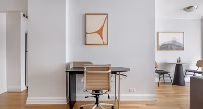 Office space at 1 bedroom apartment