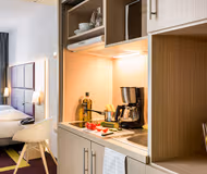 Luxury bedroom at Paris Châtillon Apartment, Champs Elysees