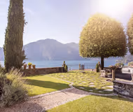 BASKING IN SUNSHINE WITH 180° LAKE VIEWS OVERLOOKING THE MAJESTIC MOUNTAINS & COMO