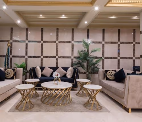 Living area at Al Khateeb Al Tabrizi Street Serviced Apartment