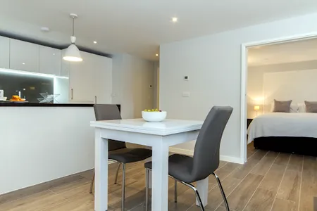 Dining space at Eagle Yard