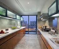 Full kitchen at Somerset Riviera Guangzhou