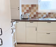 Fully equipped kitchen at 02 Bedroom Apartment on Malmers Well Road