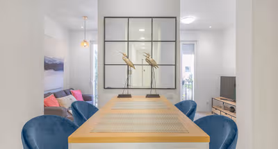 Dining space at Splendom Housing Pretty
