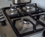 Fully equipped kitchen at 1 Cephas Avenue at Whitechapel