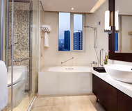 Bathroom at Ascott TEDA MSD Tianjin