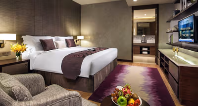 Bedroom at Ascott Raffles City Chengdu