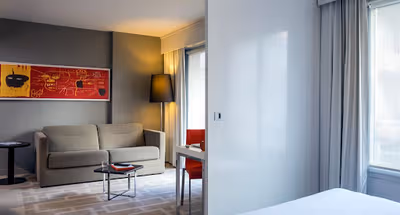 Living area at Hipark  Nice