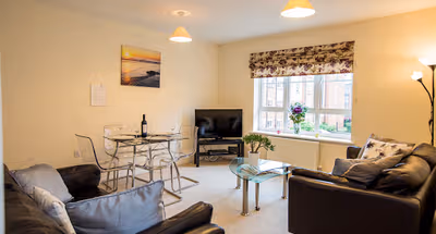 Turberville Place living room