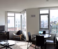 Living area at 3rd St &amp; Townsend