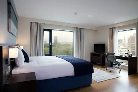 Bedroom at City of London apartment