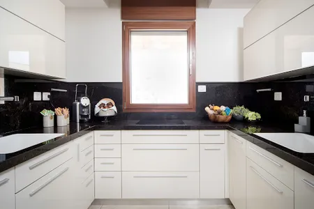 Fully equipped kitchen at King David Crown