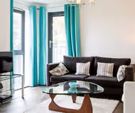 Bright living space at Cardinal Place