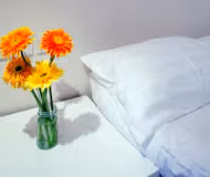 Comfy living area at Tai Ping Shan Serviced Apartments