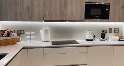 Living area at Bracknell Apartment -