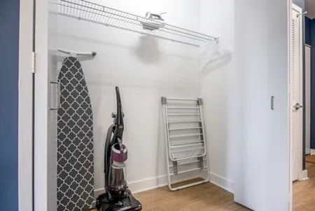 Walk-in closet at North Garland Court #2612 Serviced Apartment, The Loop