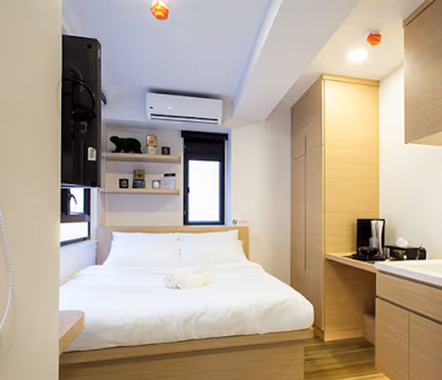 Ideal studio apartment at Jaffe Road Serviced Apartments, Wan Chai