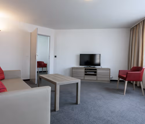 Living area - 1 bed apartment