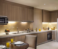 Full kitchen at Somerset Wusheng Wuhan