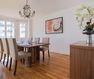 Luxury dining space at SULLY MORLAND SERVICED APARTMENT MARAIS