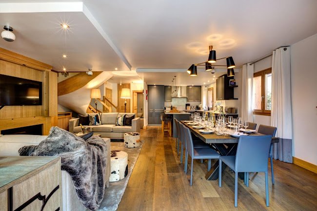 An Elevated Chalet With Serene Views of the Mont Blanc