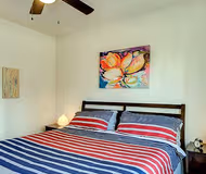 Luxury bedroom at Montierra