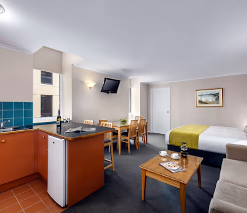 Stunning living area in Quest Waterfront