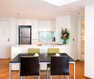 Stunning living area in Quest River Park Central