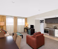 Stunning living area in Quest Maitland