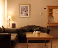 Living room at Abdoun apartment