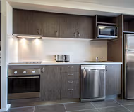 Stunning living area in Quest Rockhampton