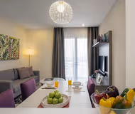 Comfy living area at Somerset Medini Iskandar Puteri