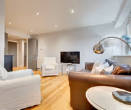 living space at Newcastle upon Tyne apartment