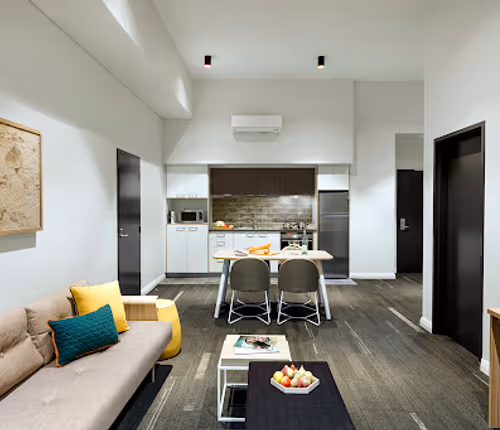 Living space - 2 bed apartment