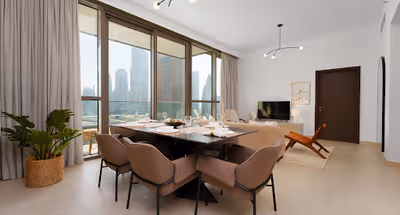 Downtown Views 3 BR Apartment