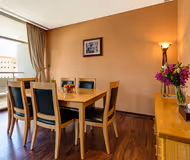 Living area at Wadi Al Artawi Street Apartment