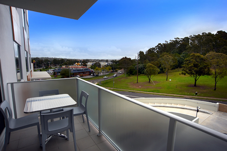 Stunning living area in Quest Campbelltown