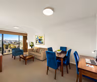 Living area at Quest West End